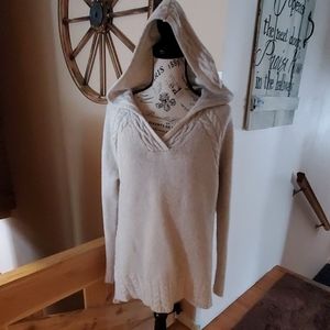 Ivory Hooded sweater